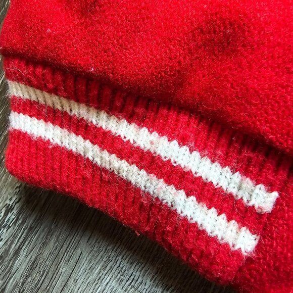 Vintage Varsity Jacket Looney Tunes Wool Leather Warner Bros Kids XS Embroidered - Picture 7 of 16